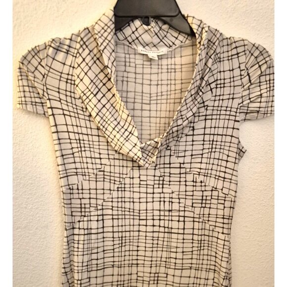 Banana Republic Silk/Cotton Blend Drape Neckline LIghtweight Dress Size S EUC - Picture 2 of 8